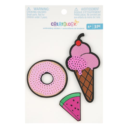 Food Embroidery Stickers by Creatology&#x2122;